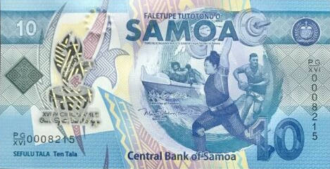 P45 Samoa 10 Tala Year 2019 (Comm.)